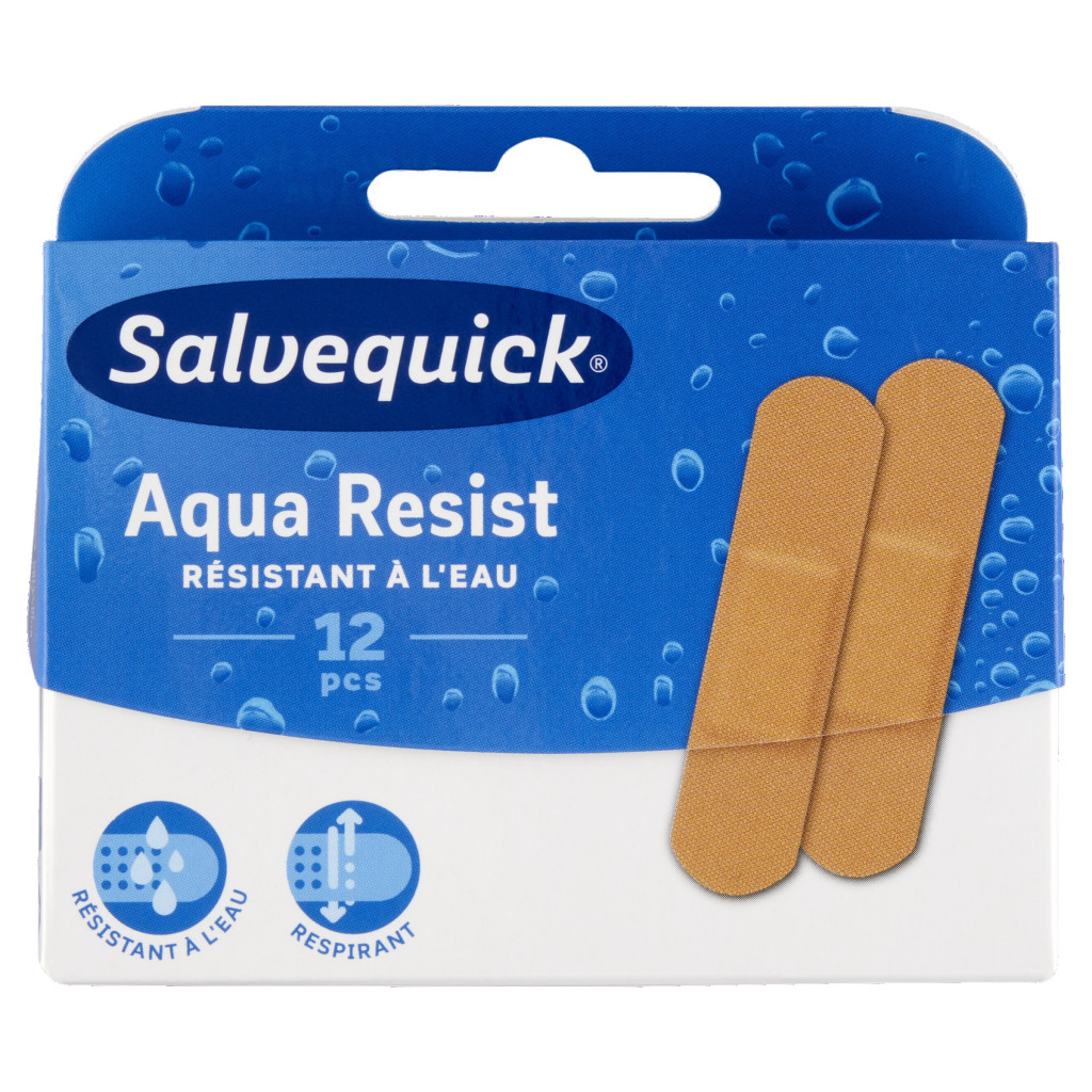 Salvequick Aqua resist sebtapasz (12 db)
