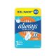Always Ultra Day Normal egészségügyi szárnyas betét, 1-es méret (40 db)