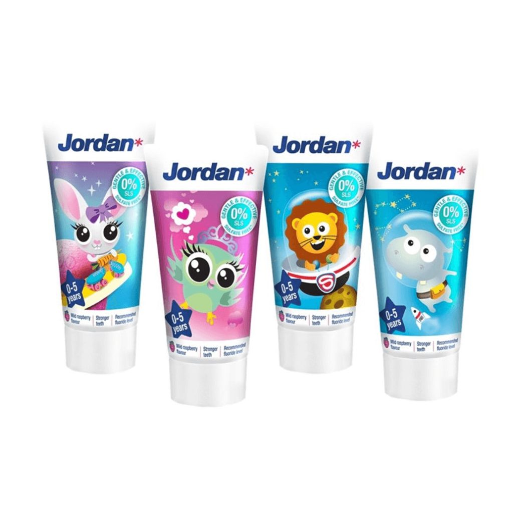Jordan gyermek fogkrém 0-5 éves korig
