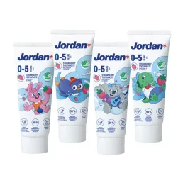 Jordan gyermek fogkrém 0-5 éves korig