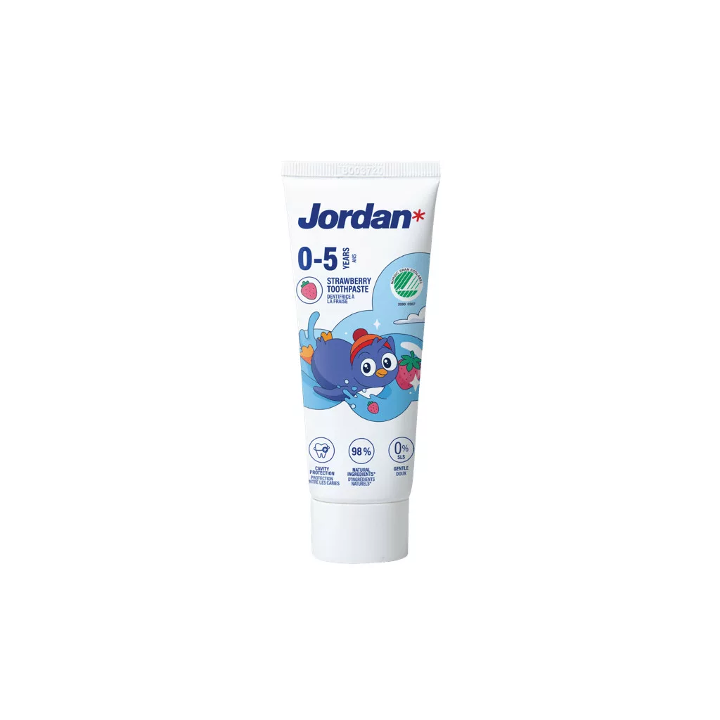 Jordan gyermek fogkrém 0-5 éves korig