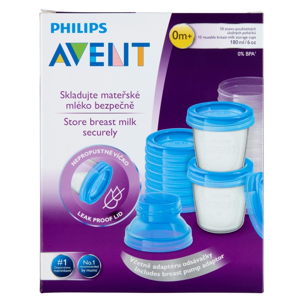 Philips Avent SCF618/10 Via anyatejtároló rendszer - 10 db