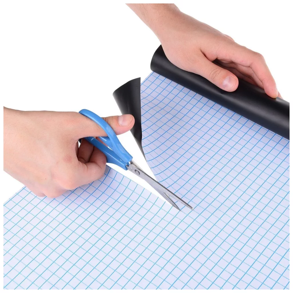 Öntapadós krétatábla matrica szett (5 db színes krétával)