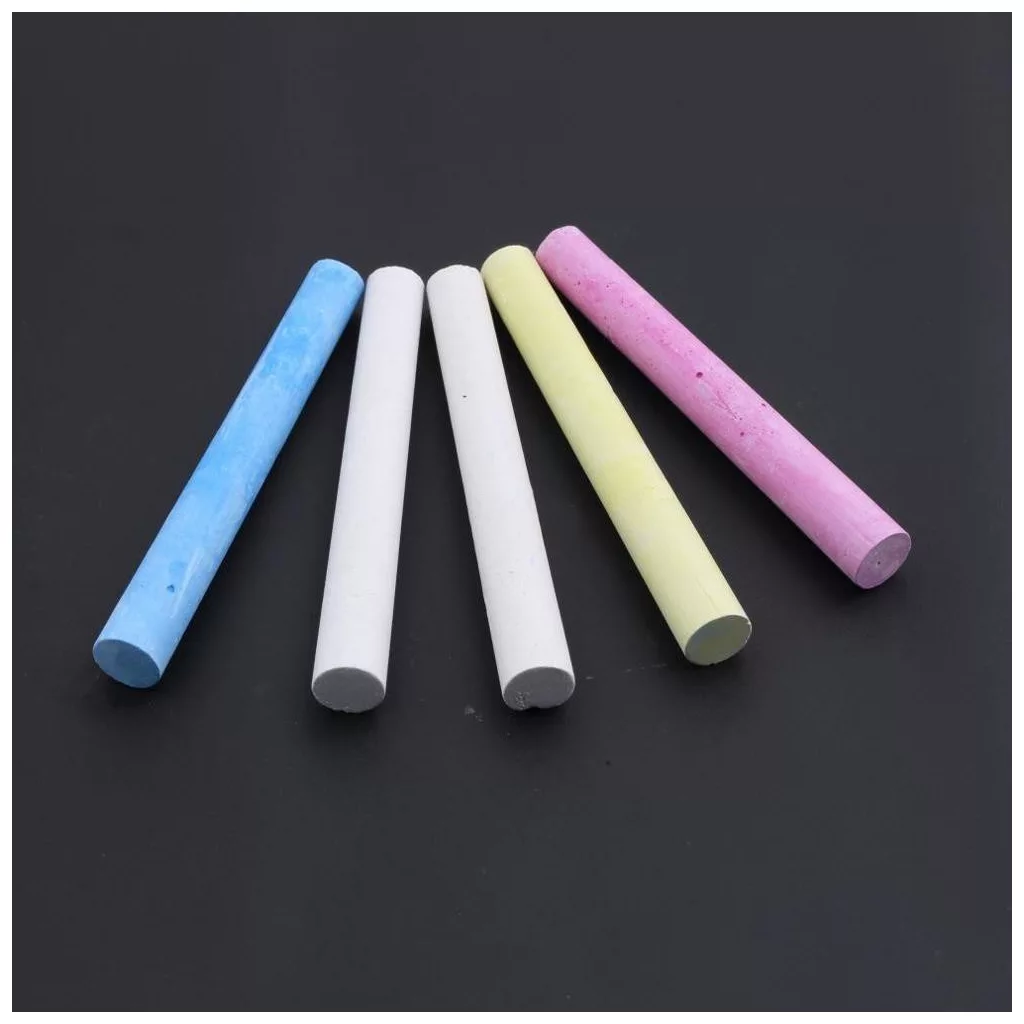 Öntapadós krétatábla matrica szett (5 db színes krétával)