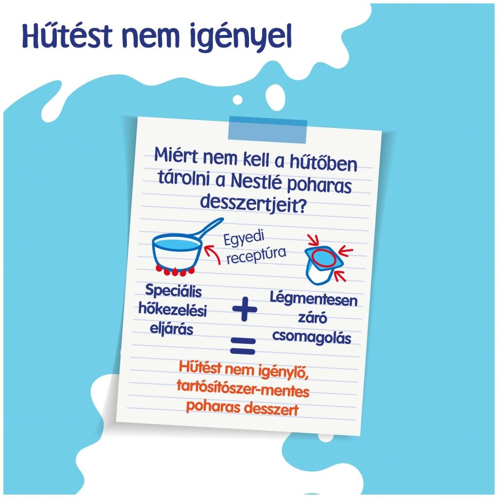 Nestlé Yogolino vaníliás-grízes ízű babapuding 6-36 hónapos korig (4x100 g)