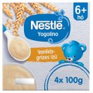 Nestlé Yogolino vaníliás-grízes ízű babapuding 6-36 hónapos korig (4x100 g)