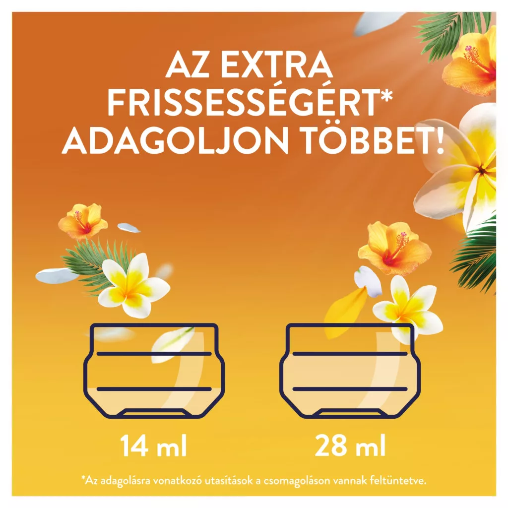 Lenor Fresh Air Effect Tropical Sunset öblítő 700 ml (50 mosás)