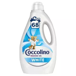   Coccolino Care White mosógél fehér ruhákhoz 2,72 liter (68 mosás)