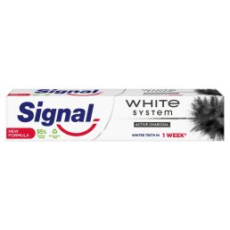 Signal White System Aktív szén fogkrém (75 ml)