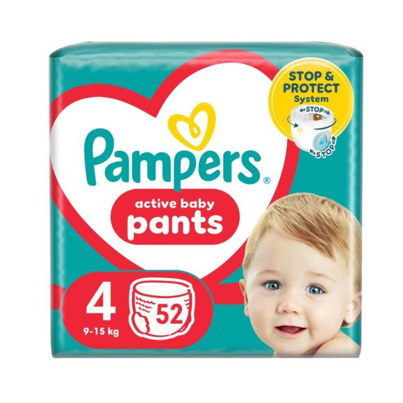 Pampers Pants bugyipelenka, Maxi 4, 9-15 kg, 52 db