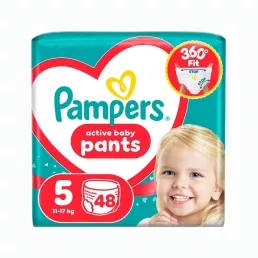 Pampers Active Baby Pants bugyipelenka 5, 11-17 kg, 48 db
