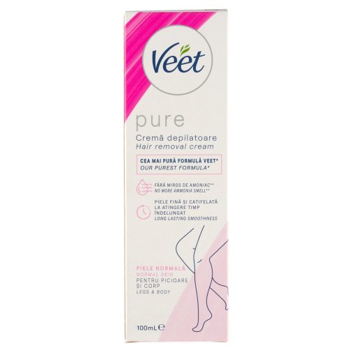 Veet Pure szőrtelenítő krém normál bőrre (100 ml)