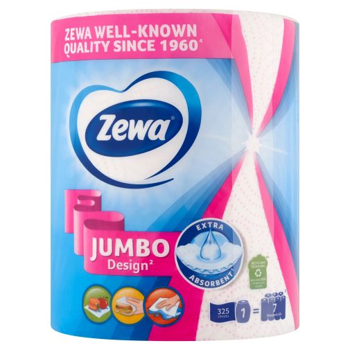 Zewa Jumbo Decor 2 rétegű papírtörlő 1 tekercs (325 lap)
