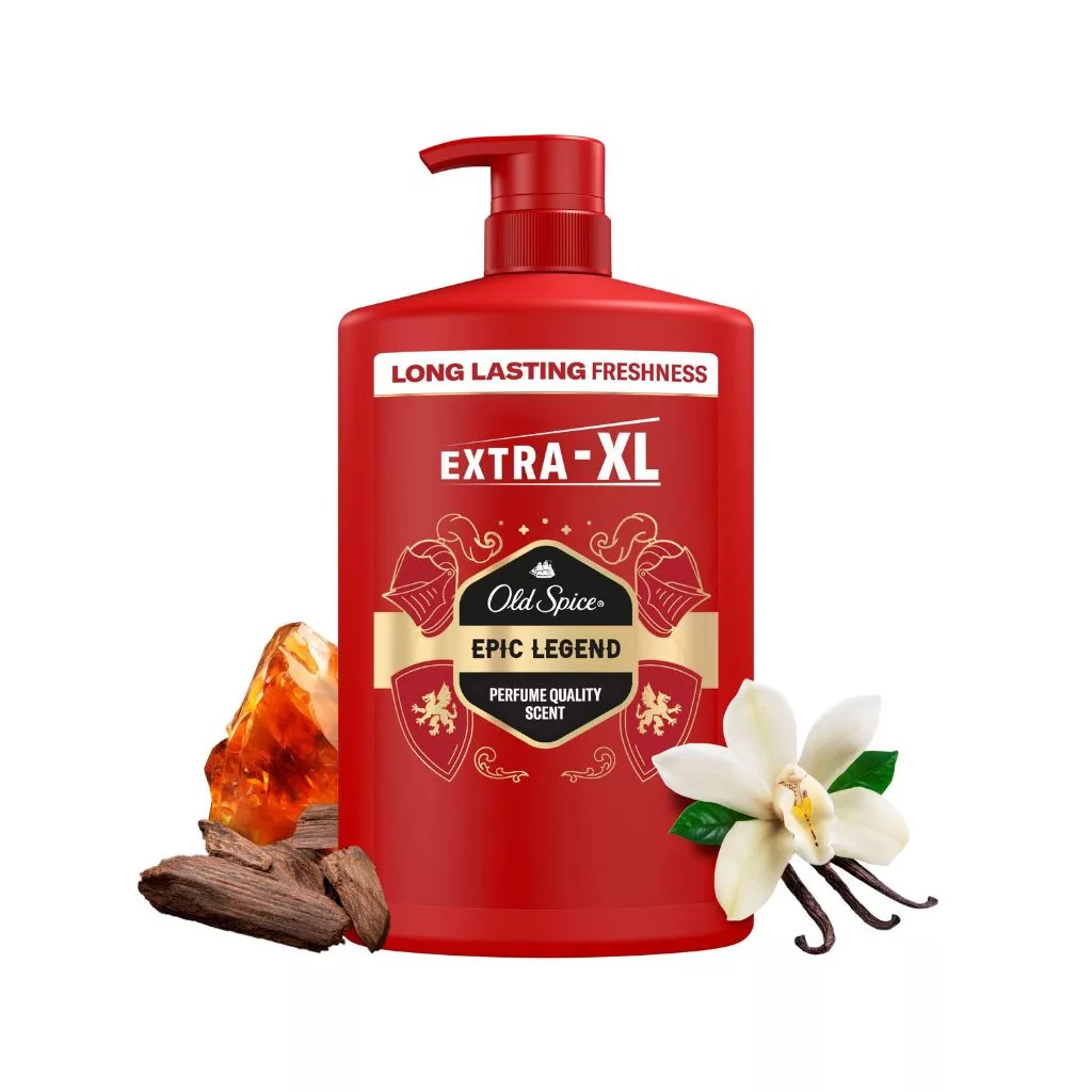 Old Spice Epic Legend 3 az 1-ben tusfürdő és sampon (1000 ml)