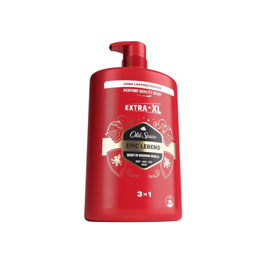 Old Spice Epic Legend 3 az 1-ben tusfürdő és sampon (1000 ml)