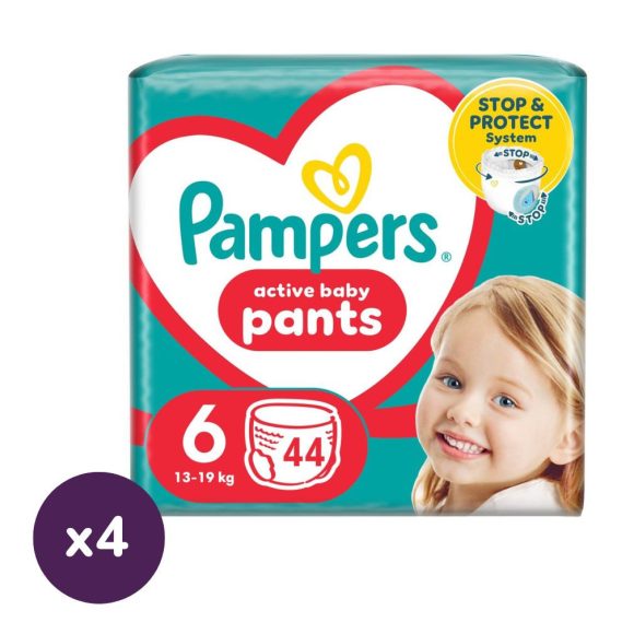 Pampers Pants bugyipelenka, XL 6, 14-19 kg HAVI PELENKACSOMAG 176 db