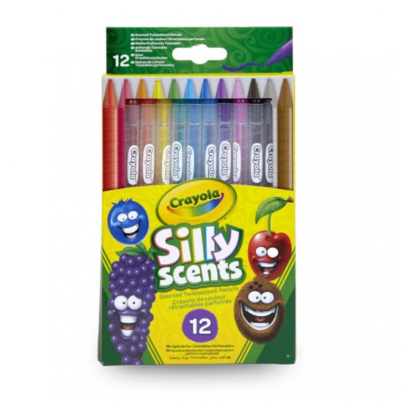 Crayola 12 db csavard és szagold színesceruza