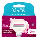 Gillette Venus ComfortGlide Miami női borotvabetét Sugarberry illattal (3 db)
