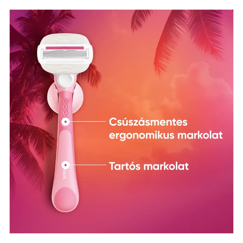 Gillette Venus ComfortGlide Miami női borotvabetét Sugarberry illattal (3 db)