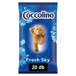 Coccolino Fresh Sky nedves kendő szárítógéphez (20 db)