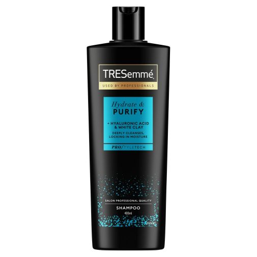 TRESemmé Hydrate & Purify sampon zsírosodó hajra hialuron savval (400 ml)
