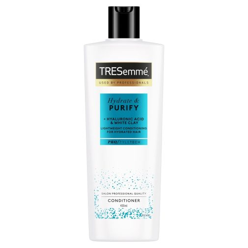 TRESemmé Hydrate & Purify hajbalzsam zsírosodó hajra hialuron savval (400 ml)