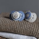 LOVI Dinamikus nyugtató cumi Night&Day 6-18 hó, 2 db (fiú)