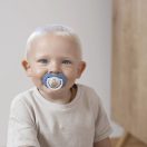 LOVI Dinamikus nyugtató cumi Night&Day 18 hó+, 2 db (fiú)