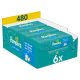 Pampers Fresh Clean nedves törlőkendő 6x80 db