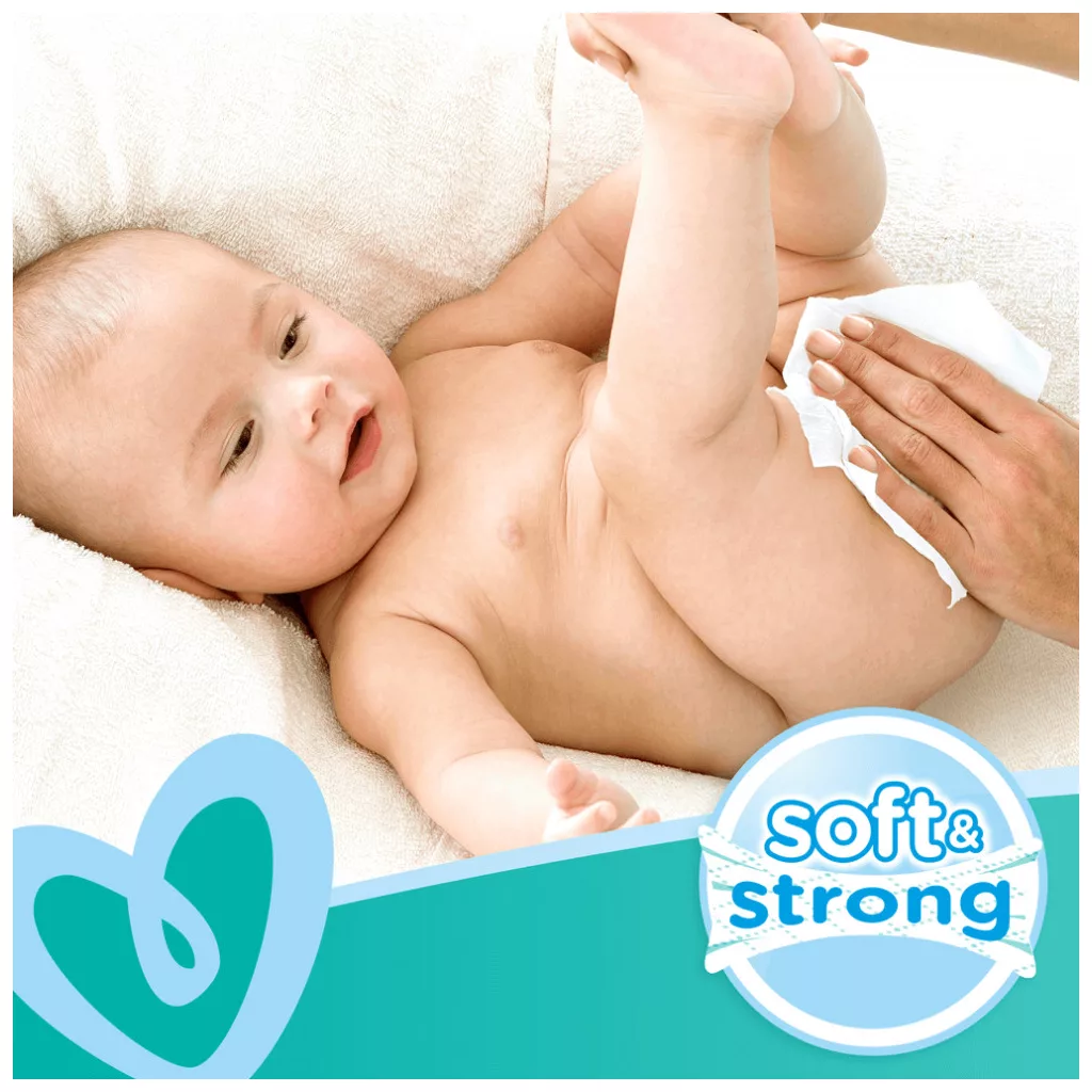 Pampers Fresh Clean nedves törlőkendő 12x80 db