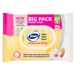 Zewa Almond Milk Bigpack nedves toalettpapír (80 db)