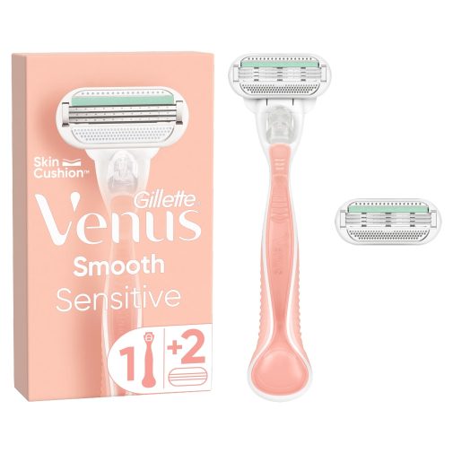 Gillette Venus Smooth Sensitive eldobható női borotva + 2db betét