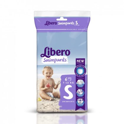 Libero Swimpants small úszópelenka 7-12 kg, 6 db