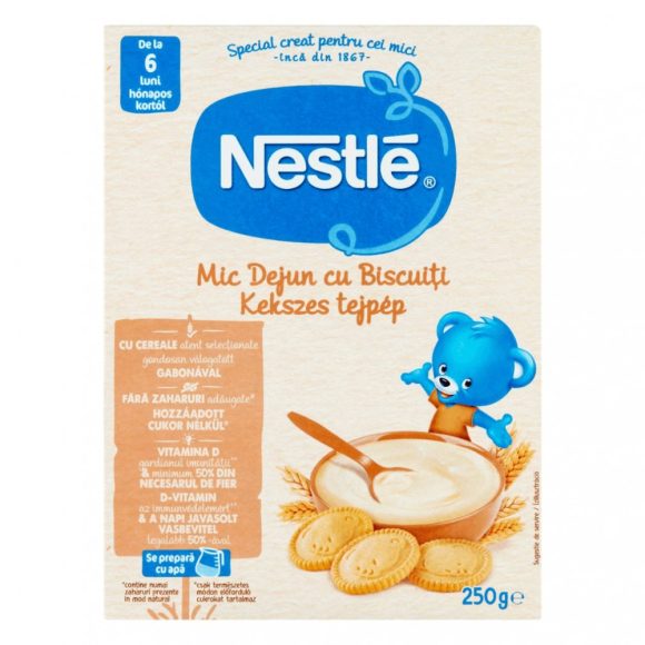 Nestlé Kekszes tejpép bifidusszal 6 hó+ (250 g)