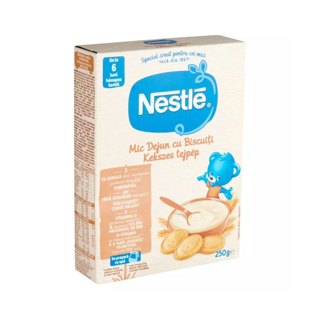 Nestlé Kekszes tejpép bifidusszal 6 hó+ (250 g)