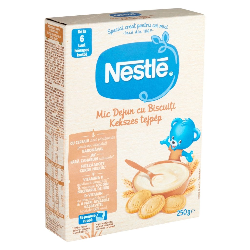 Nestlé Kekszes tejpép bifidusszal 6 hó+ (250 g)