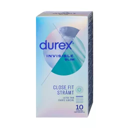 Durex Invisible Slim - vékony óvszer (10 db)