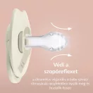 LOVI Világító dinamikus szilikon cumi Prime 0-6hó 1db (púderszín)