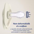 LOVI Világító dinamikus szilikon cumi Prime 18hó 2db (púderszín-bőrszín)