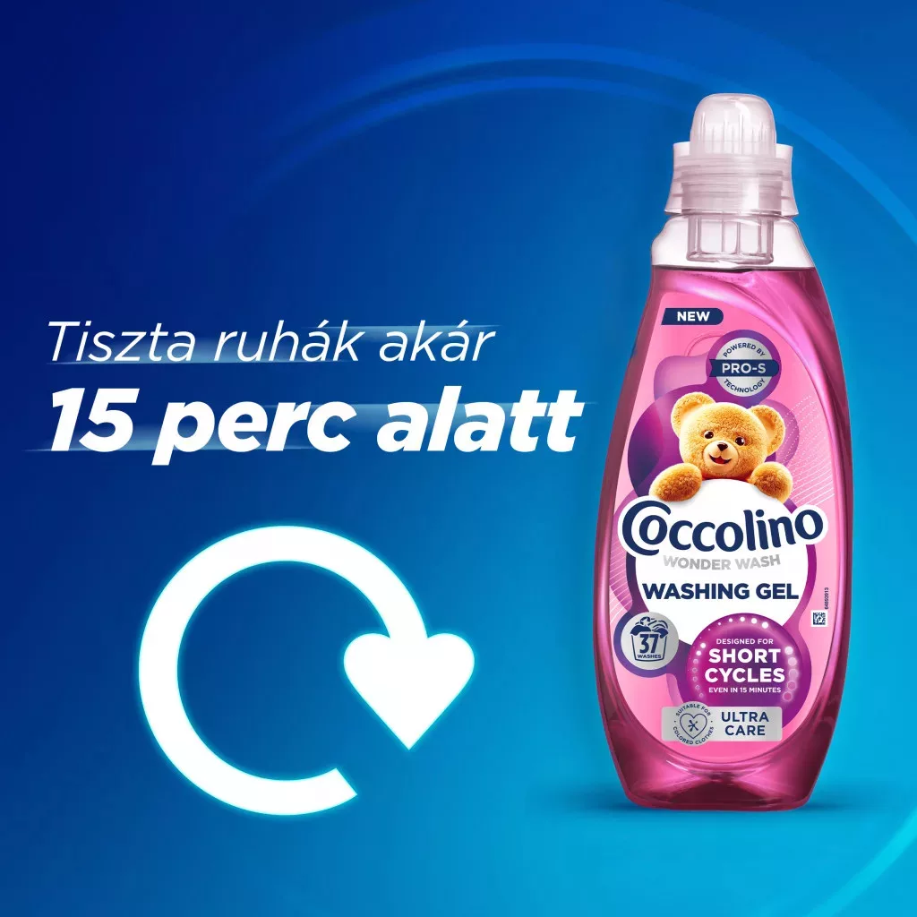 Coccolino Wonder Wash Ultra Care folyékony mosószer 37 mosás (1480 ml)