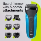 Braun Series 3010BT ProSkin 3 az 1-ben elektromos borotva