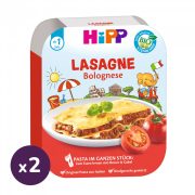   Hipp BIO bolognai lasagne, 12 hó+ (2x250 g) - tálcás menü