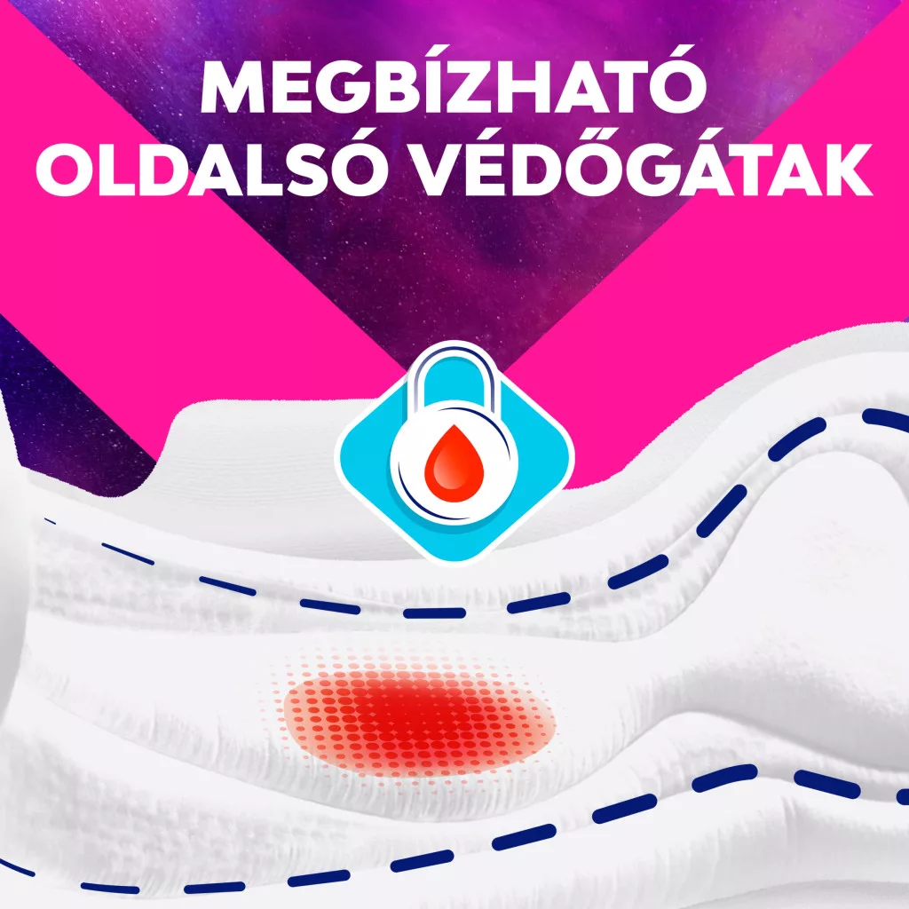 Libresse Maxi Goodnight+ Comfort & Security éjszakai egészségügyi betét (2x10 db)