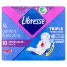 Libresse Maxi Goodnight+ Comfort & Security éjszakai egészségügyi betét (10 db)