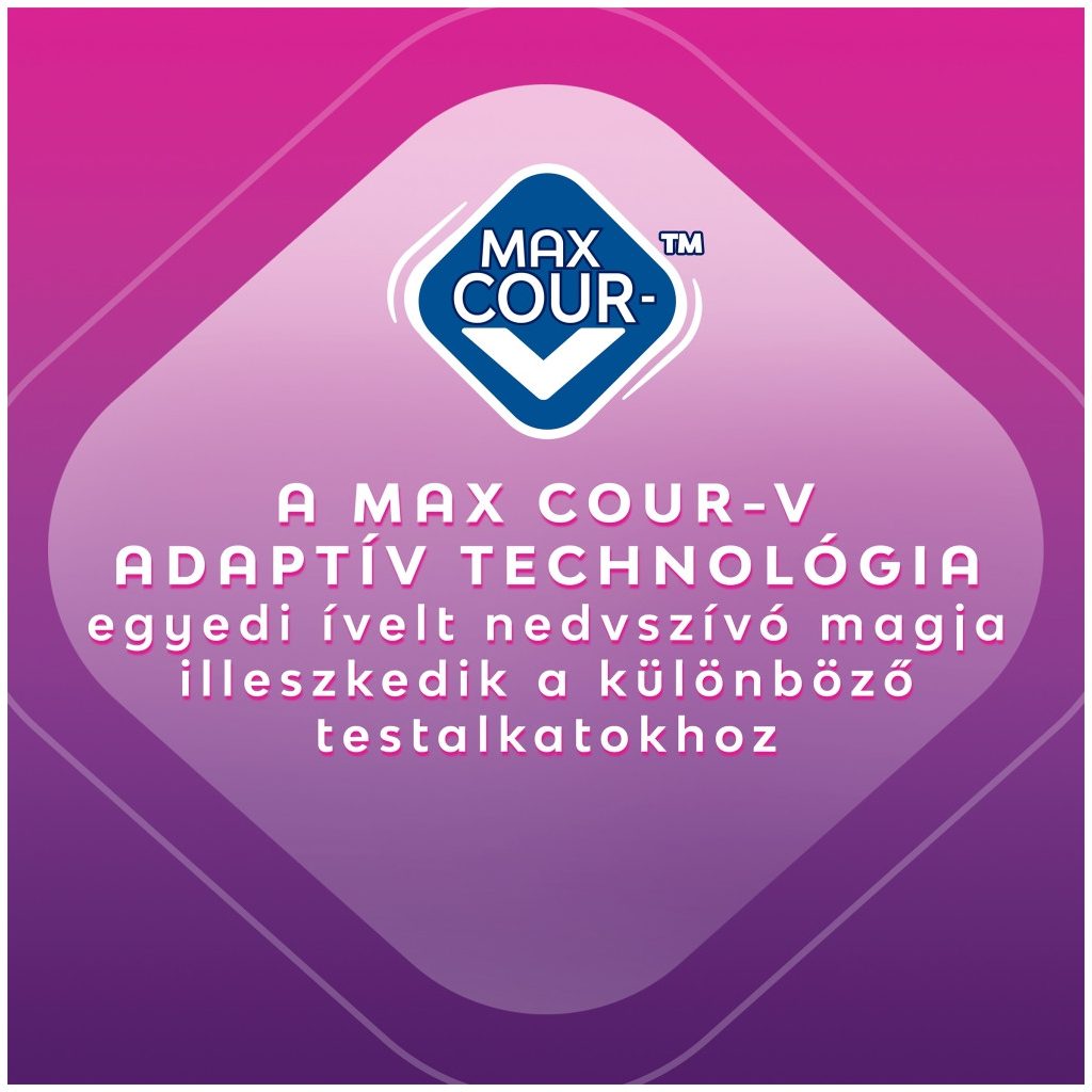 Libresse Maxi Goodnight+ Comfort & Security éjszakai egészségügyi betét (10 db)