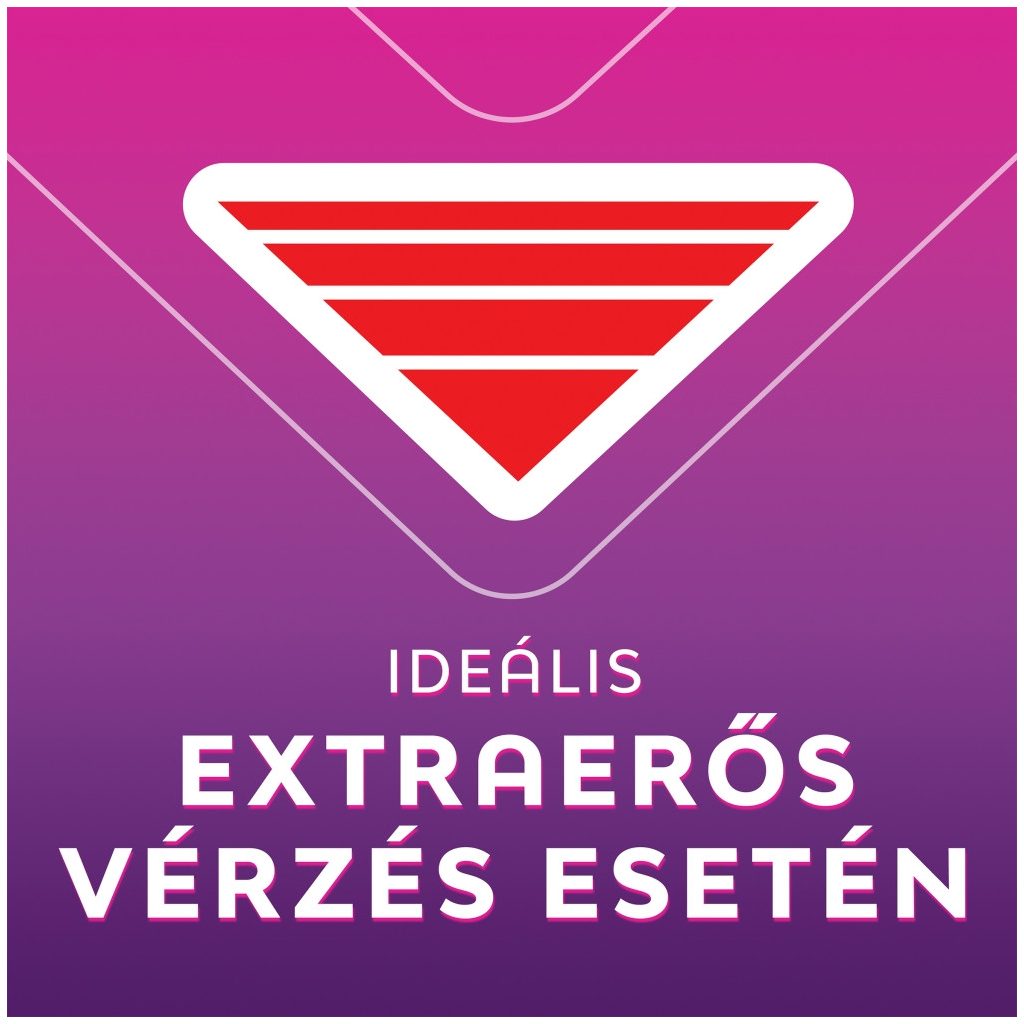 Libresse Maxi Goodnight+ Comfort & Security éjszakai egészségügyi betét (10 db)