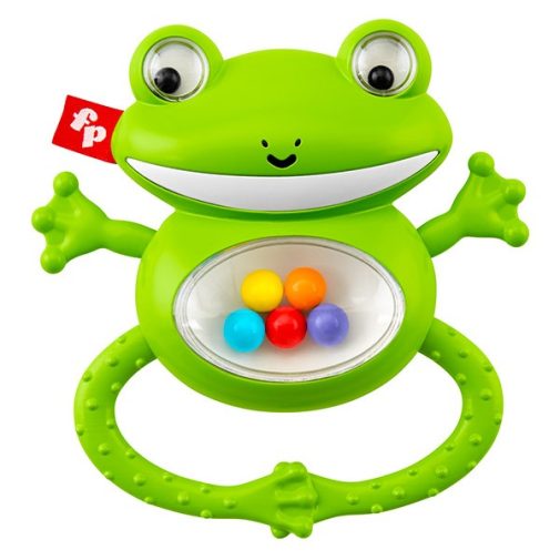 Fisher-Price: szafari békás csörgõ/rágóka