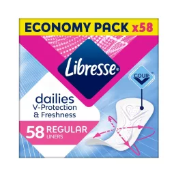 Libresse Dailies Fresh Regular tisztasági betét (58 db)
