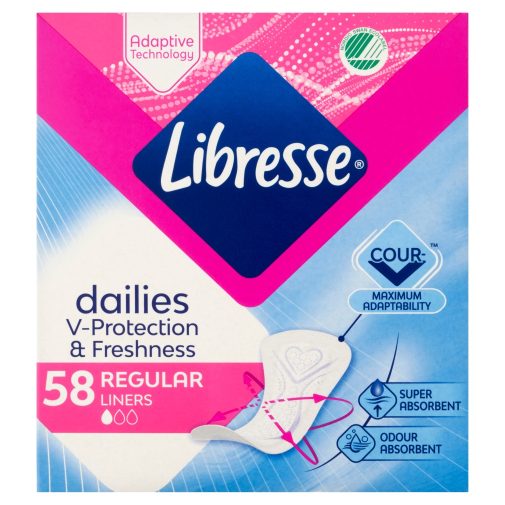 Libresse Dailies Fresh Regular tisztasági betét (58 db)