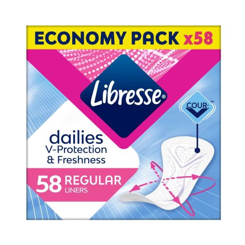 Libresse Dailies Fresh Regular tisztasági betét (58 db)